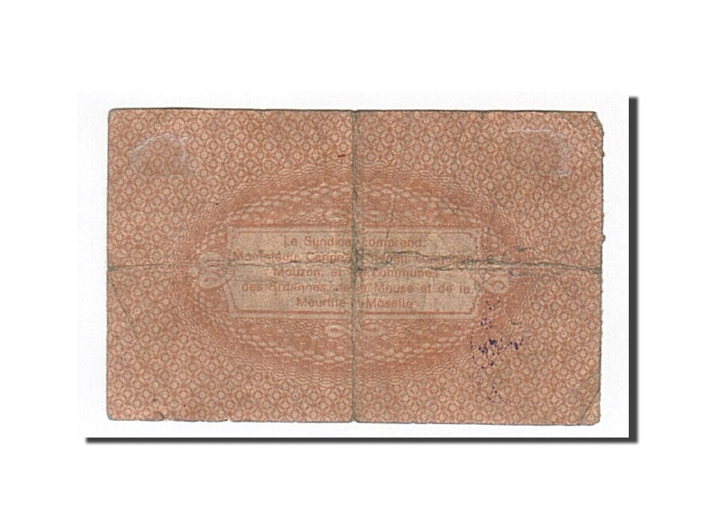 France, Montmedy, 25 Centimes, 1917, VF(20-25), Pirot:55-07