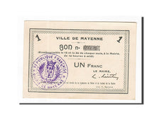 Banknote, Pirot:53-03, 1 Franc, France, UNC(63), Mayenne