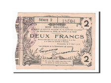 Banknote, Pirot:59-1118, 2 Francs, 1916, France, UNC(60-62), Fourmies