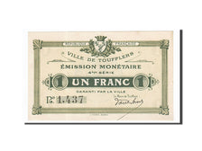 Geldschein, Frankreich, Toufflers, 1 Franc, UNZ, Pirot:59-2497