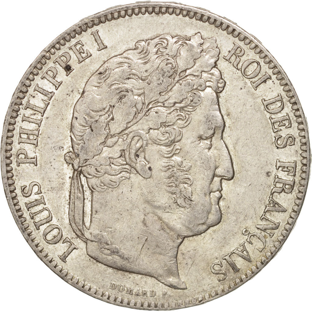 France, Louis-Philippe, 5 Francs, 1841, Paris, TTB+, Argent, KM:749.1,Gadoury678