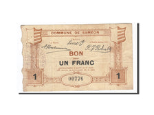 France, Saméon, 1 Franc, EF(40-45), Pirot:59-2283