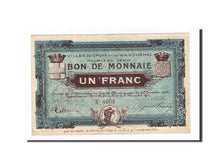 Banknot, Francja, Croix et Wasquehal, 1 Franc, 1914, AU(55-58), Pirot:59-608