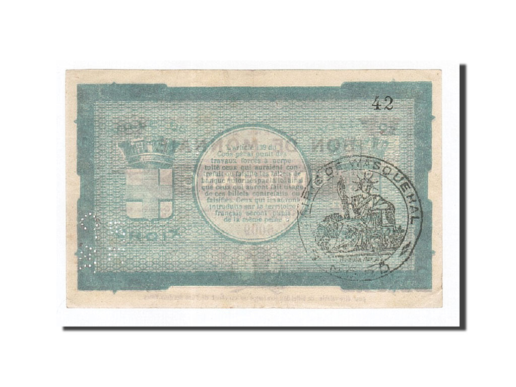 Biljet, Pirot:59-608, 1 Franc, 1914, Frankrijk, SUP, Croix et Wasquehal