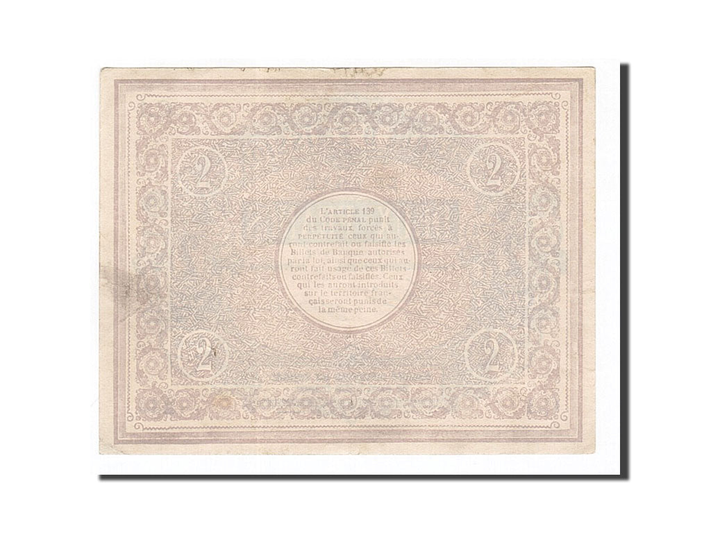 Banknote, Pirot:59-1591, 2 Francs, 1914, France, AU(50-53), Lille