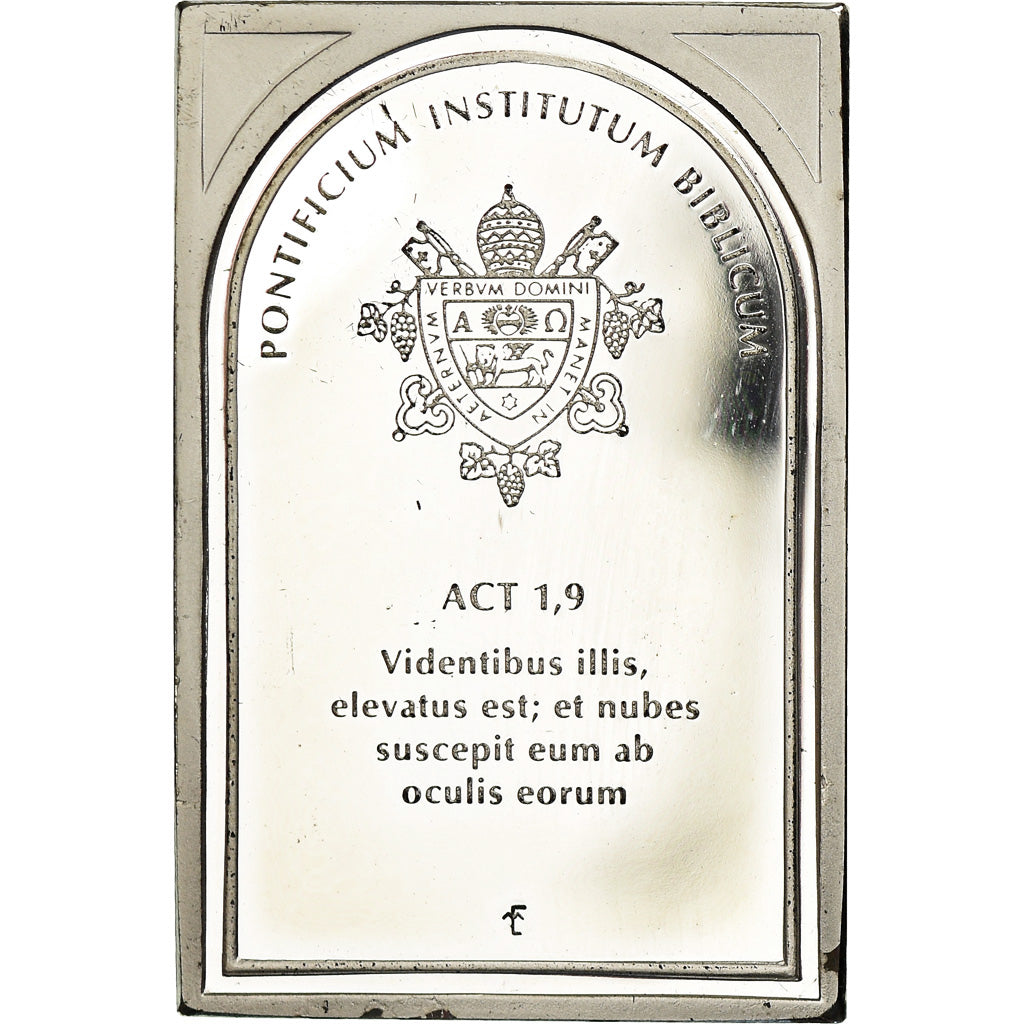 Vatican, Medal, Institut Biblique Pontifical, Actes 1:9, Religions & beliefs