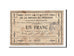 Billete, 1 Franc, Pirot:80-414, 1915, Francia, BC+, Peronne