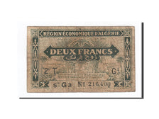 Algeria, 2 Francs, 1944, KM:102, 1944-01-31, S