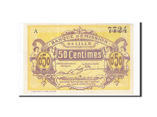 Billete, 50 Centimes, Pirot:59-1594, 1915, Francia, UNC, Lille