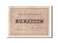 France, Epernay, 1 Franc, 1914, TB+, Pirot:51-16