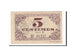 Banknot, Francja, Lille, 5 Centimes, 1917, AU(50-53), Pirot:59-1630