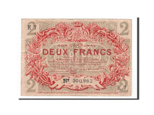 France, Lille, 2 Francs, 1917, EF(40-45), Pirot:59-1639