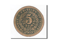 France, Lille, 5 Centimes, 1915, VF(20-25), Pirot:59-3058