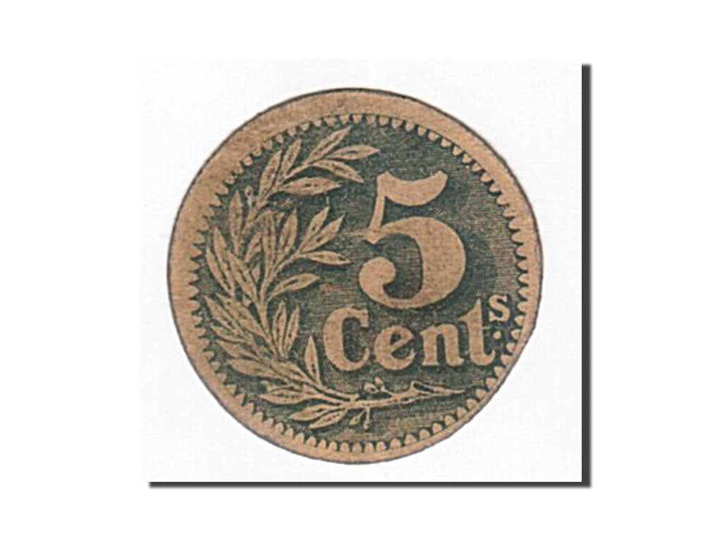France, Lille, 5 Centimes, 1915, VF(20-25), Pirot:59-3058