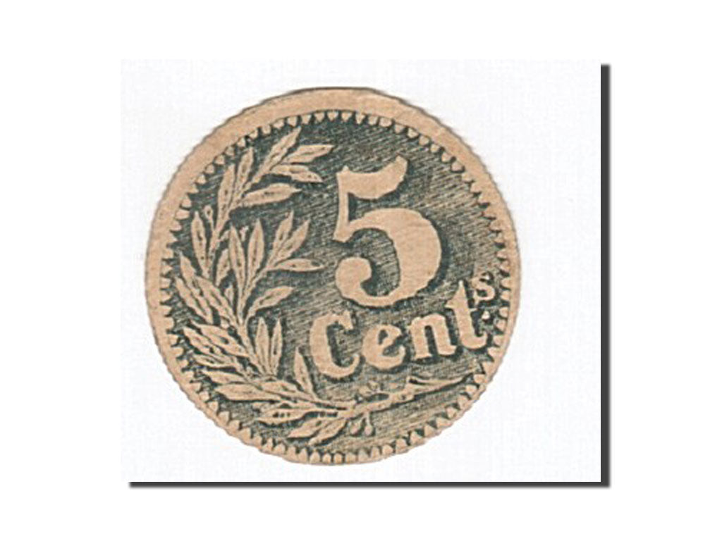 Geldschein, Frankreich, Lille, 5 Centimes, 1915, SS, Pirot:59-3058