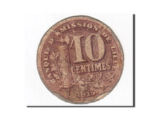 France, Lille, 10 Centimes, 1915, VF(20-25), Pirot:59-3059