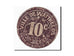 Banconote, Pirot:59-3270, MB, Wattrelos, 10 Centimes, 1915, Francia
