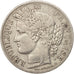 France, Cérès, 5 Francs, 1850, Strasbourg, VF(20-25), Silver, KM:761.2