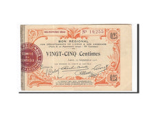 France, Laon, 25 Centimes, 1915, EF(40-45), Pirot:02-1300