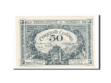 Monaco, 50 Centimes, 1920, 1920-03-20, AU(55-58), Pirot 136-3