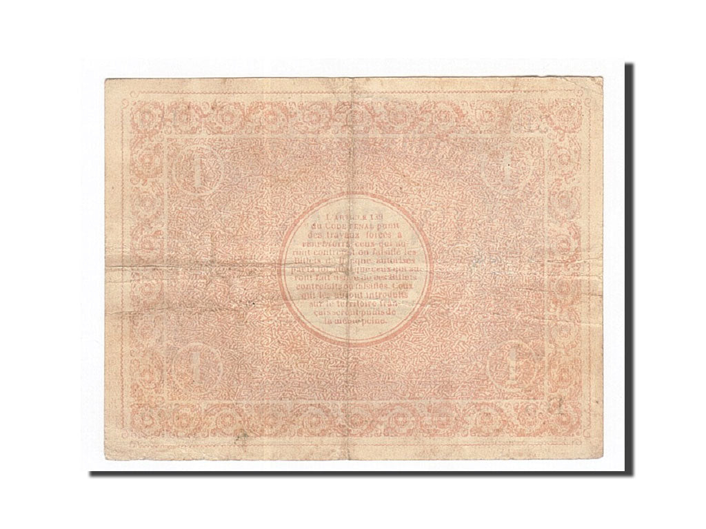 Geldschein, Frankreich, Lille, 1 Franc, 1914, SS, Pirot:59-1589