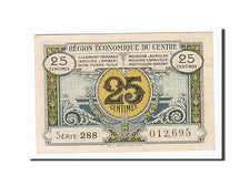 Banknote, Pirot:40-1, 25 Centimes, France, AU(55-58), Clermont-Ferrand