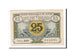 Banknote, Pirot:40-1, 25 Centimes, France, AU(55-58), Clermont-Ferrand