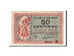 Biljet, Pirot:130-2, 50 Centimes, 1918, Frankrijk, TB+, Colmar