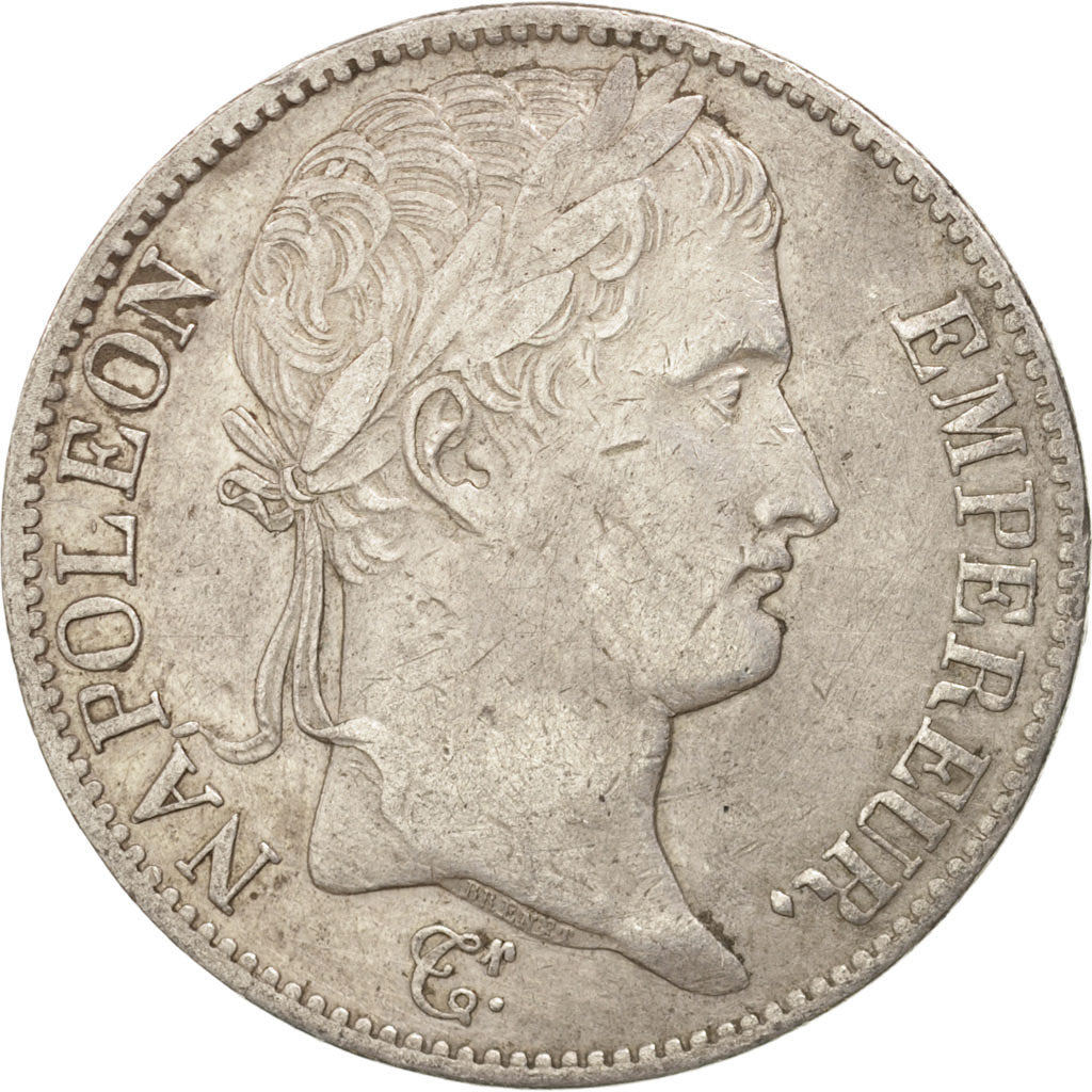 Francia, Napoléon I, 5 Francs, 1811, Paris, BB, Argento, KM:694.1, Gadoury:584