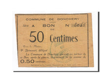 Banconote, Pirot:08-115, MB+, Donchery, 50 Centimes, 1915, Francia