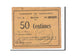 Billet, France, Donchery, 50 Centimes, 1915, TTB, Pirot:08-115