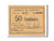 Banconote, Pirot:08-115, SPL-, Donchery, 50 Centimes, 1915, Francia