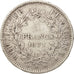 France, Hercule, 5 Francs, 1871, Paris, VF(20-25), Silver, KM:823, Gadoury:744