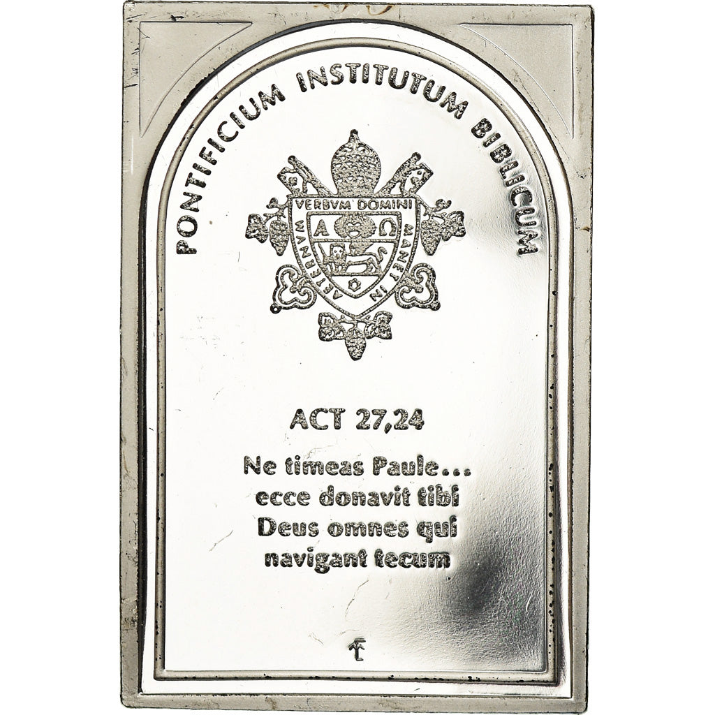 Vatikan, Medaille, Institut Biblique Pontifical, Actes 27:24, Religions &