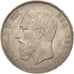 Belgien, Leopold II, 5 Francs, 5 Frank, 1873, Brussels, AU(55-58), Silver, KM:24