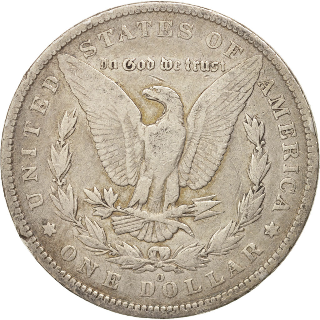 États-Unis, Morgan Dollar, 1887, U.S, Nouvelle Orléans, TB+, Argent, KM 110