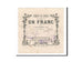 Banknote, Pirot:59-2234, 1 Franc, 1914, France, AU(50-53), Rousies
