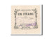 Geldschein, Frankreich, Rousies, 1 Franc, 1914, SS, Pirot:59-2234