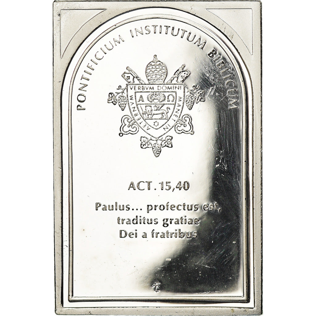 Vaticano, medaglia, Institut Biblique Pontifical, Actes 15:40, Religions &