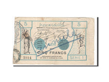 France, Louvroil, 5 Francs, 1914, VF(20-25), Pirot:59-1664