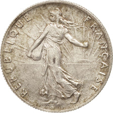 Coin, France, Semeuse, 50 Centimes, 1907, Paris, AU(55-58), Silver, KM:854