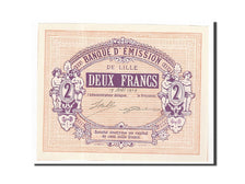 Billete, 2 Francs, Pirot:59-1591, 1914, Francia, UNC, Lille