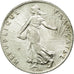 Moneda, Francia, Semeuse, 50 Centimes, 1908, Paris, EBC+, Plata, KM:854