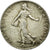 Moneta, Francja, Semeuse, 50 Centimes, 1910, Paris, AU(55-58), Srebro, KM:854