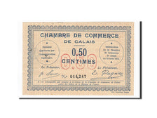 Banconote, Pirot:36-1, SPL-, Calais, 50 Centimes, 1914, Francia