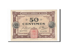 France, Calais, 50 Centimes, 1916, AU(55-58), Pirot:36-21