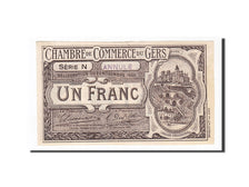 Banknote, Pirot:15-23, 1 Franc, 1920, France, UNC(63), Auch
