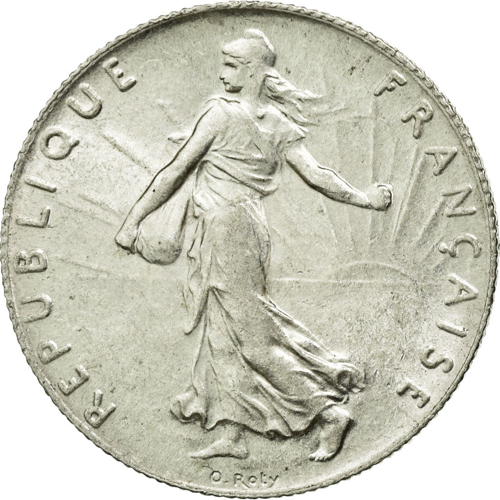 Coin, France, Semeuse, 50 Centimes, 1913, Paris, MS(60-62), Silver, KM:854