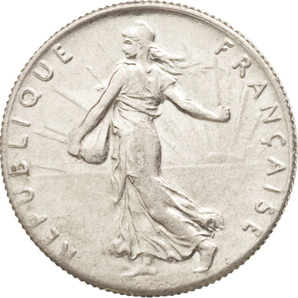 France, Semeuse, 50 Centimes, 1918, Paris, SUP+, Argent, KM:854, Gadoury:420