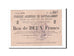 Banconote, Pirot:08-298, BB+, Sedan, 2 Francs, 1917, Francia